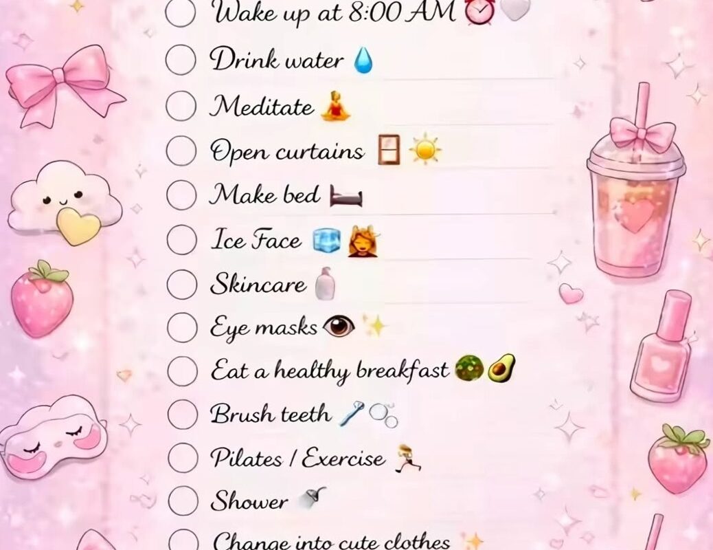 ☁️ 🎀 romanticize your routine: Morning & Night Routine Inspiration for Creative Souls