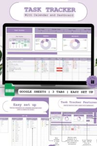 🍰 🥂 romanticize your routine: Organize Your Day with Google Sheets Calendar Design