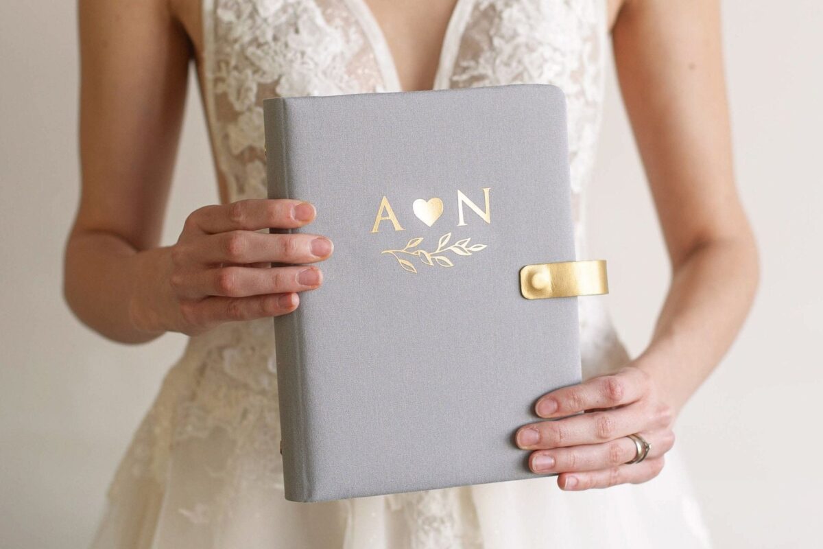 🤍 ✨ romanticize your routine: Personalized Wedding Planner Notebook — Perfect Engagement Gift for the Bride