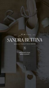 💍 💍 romanticize your routine: Sophisticated Wedding Planner Branding | Studio Crescent