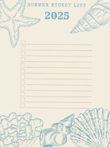 🎨 💎 romanticize your routine: Stay Inspired All Year Long: Create Your Ultimate Summer Bucket List