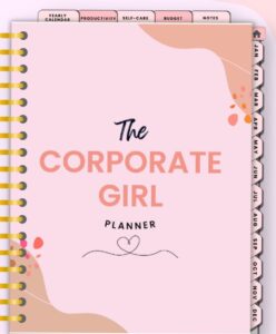 👰 👰 romanticize your routine: The Corporate Girl Digital Planner Templates ✳️