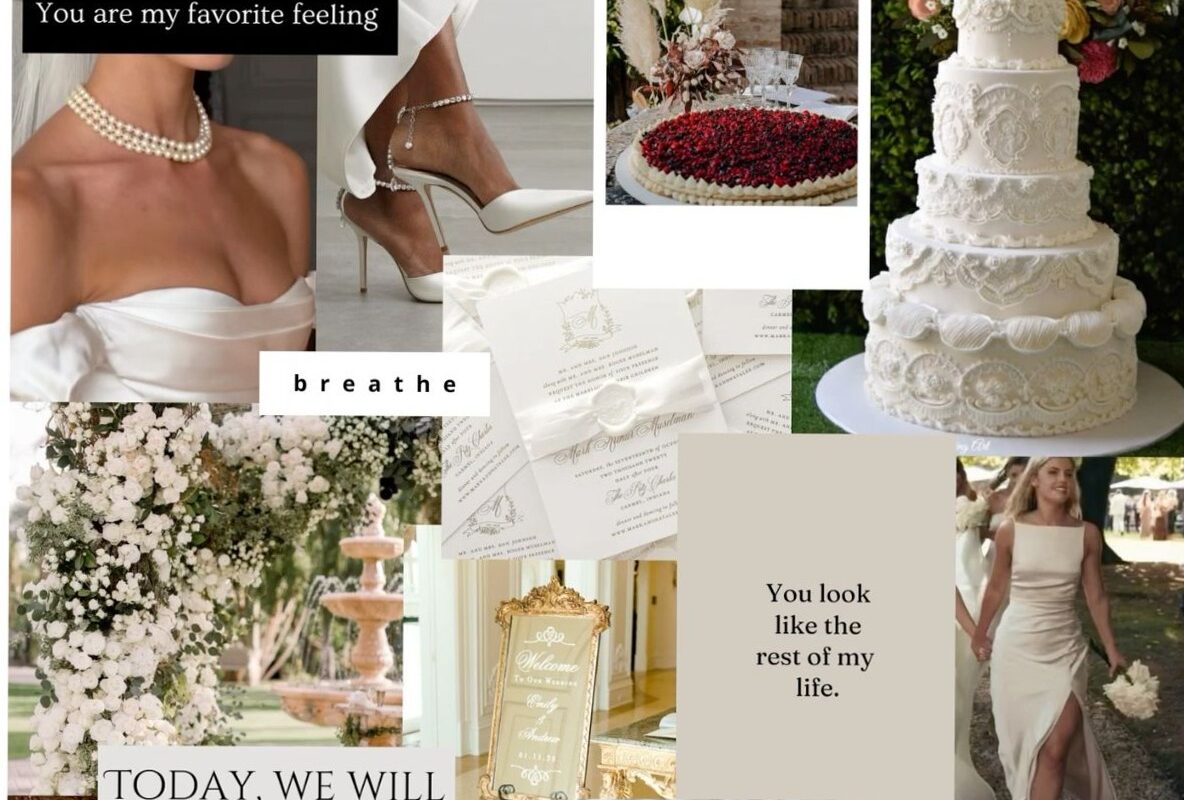 🖌️ 📍 romanticize your routine: Traditional Wedding Vision Board