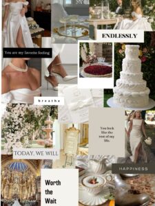🖌️ 📍 romanticize your routine: Traditional Wedding Vision Board