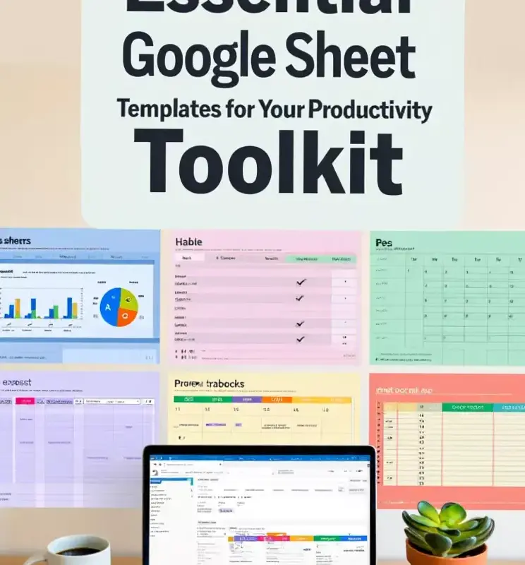 🤍 🌿 romanticize your routine: Ultimate Google Sheet Template Collection for Productivity