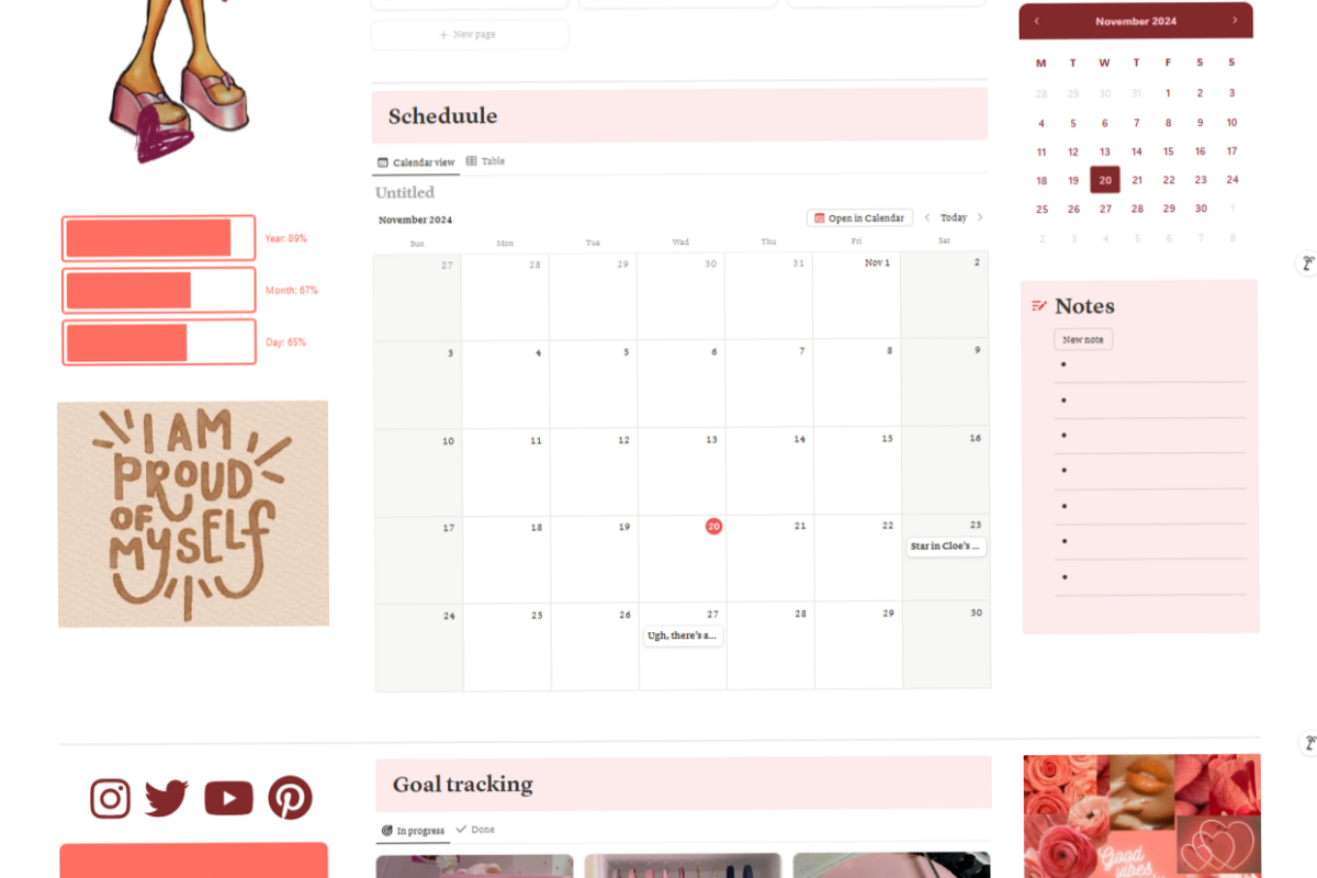 Sasha Dashboard: Organize Your Day with Cute Bunny Boo #notionhealth — 🖌️ 🪄 game-changing digital system
