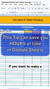 Save Hours in Google Sheets with This Time-Saving Tip — 👰 🌸 only tool for life admin