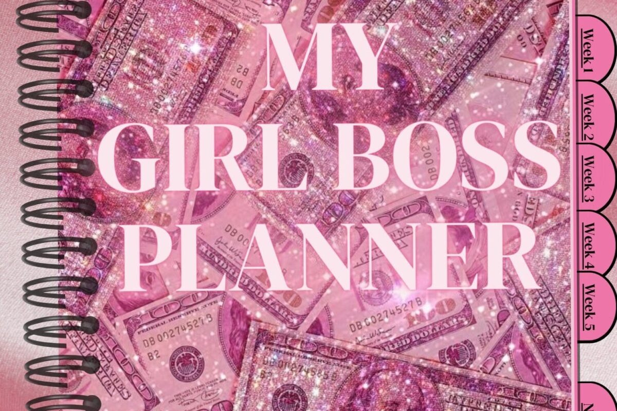 Savings Goal Planner for Financial Wellness | Digital Design — 📝 📅 dream life manifestation