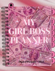 Savings Goal Planner for Financial Wellness | Digital Design — 📝 📅 dream life manifestation