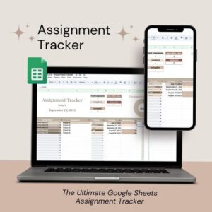School Assignment Planner | Digital Design & Creative Assets — 🌸 💌 dream life manifestation