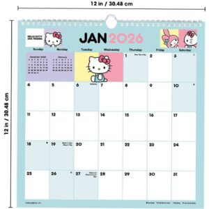 🎨 🎨 secret to staying productive: Trends International 2026 Hello Kitty Spiral Calendar