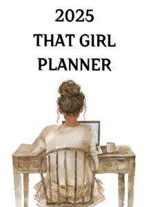 🌿 🕯️ secret to staying productive: Das Mädchen Planer 2025 – Kreative Organisation für digitale Designer