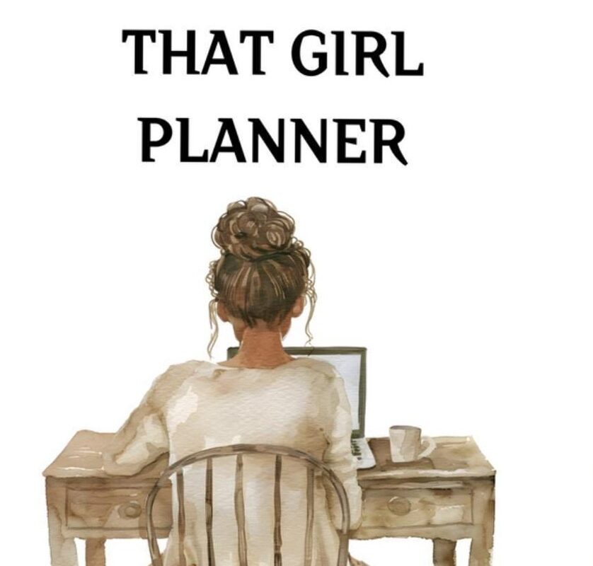 🌿 🕯️ secret to staying productive: Das Mädchen Planer 2025 – Kreative Organisation für digitale Designer