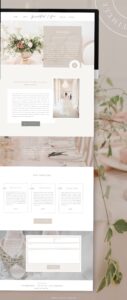 💌 🌸 secret to staying productive: Feminine Web Design for Luxury Brand | Sarah Shuttle