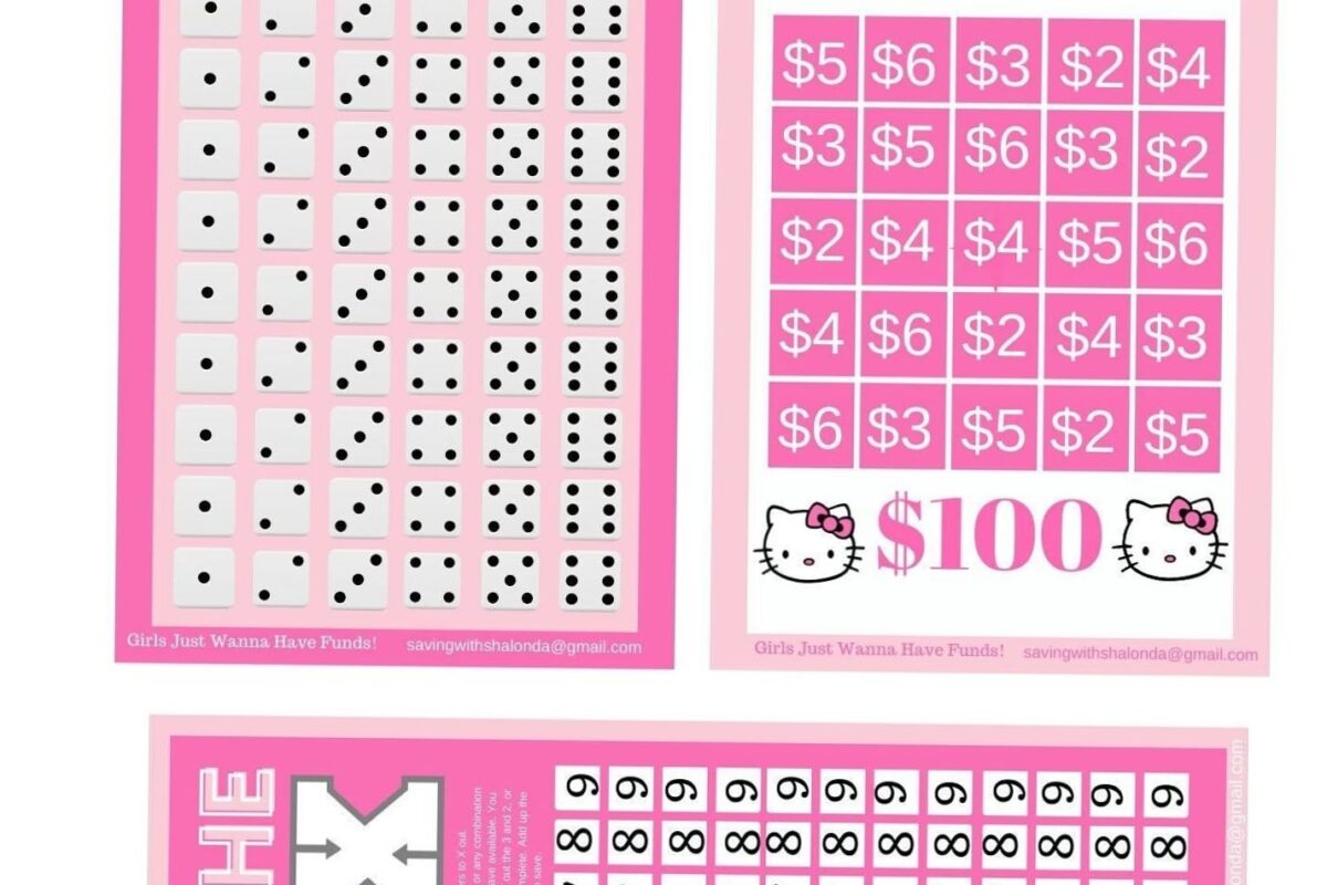 📊 🖇️ secret to staying productive: A6 Game Night Savings Challenge with Bingo & Hello Kitty Dream Life Manifestation