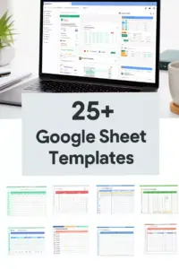 ✨ ☁️ secret to staying productive: Streamline Workflow with Google Sheet Templates