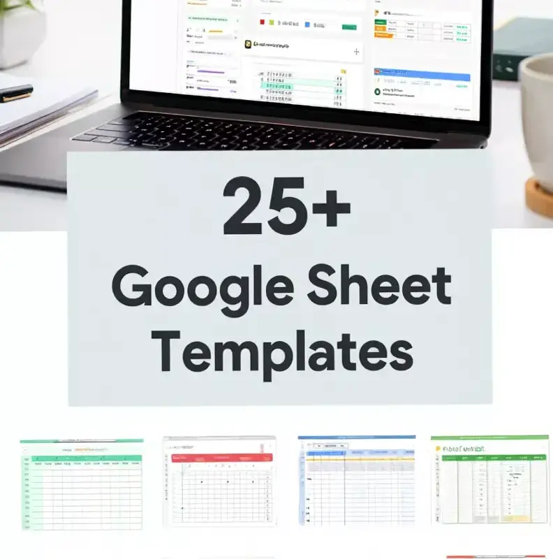 ✨ ☁️ secret to staying productive: Streamline Workflow with Google Sheet Templates