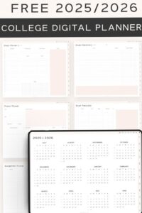 🖇️ 📌 secret to staying productive: Free Goodnotes Templates for Students 2026 — AnjaHome