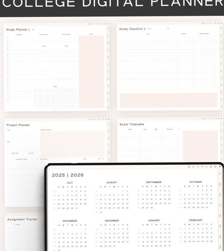 🖇️ 📌 secret to staying productive: Free Goodnotes Templates for Students 2026 — AnjaHome