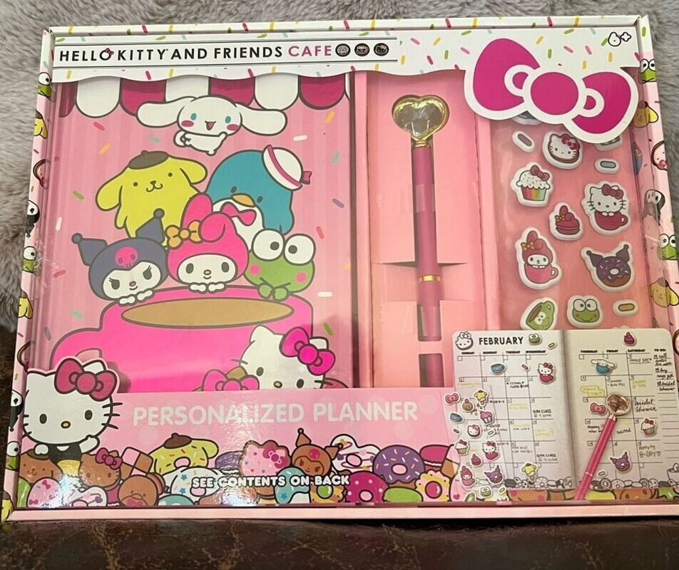 📍 🎨 secret to staying productive: Sanrio Hello Kitty Planner Set — Pink | Digital Design Asset