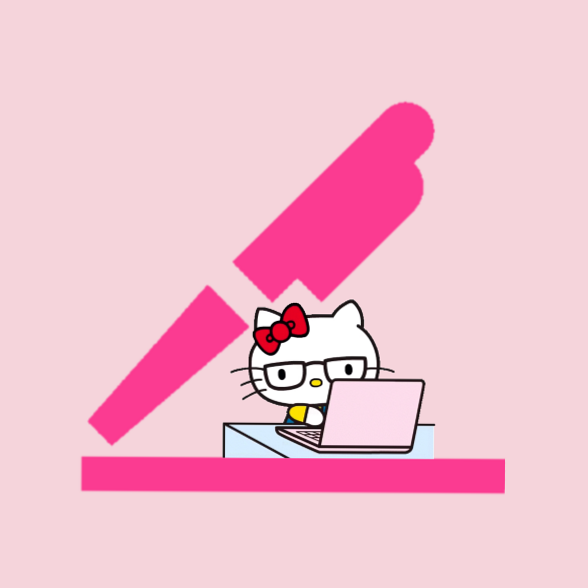 ✨ 🕯️ secret to staying productive: Hello Kitty App Icon for Digital Planners