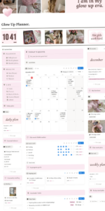 🤍 ✨ secret to staying productive: 2026 Glow Up Planner for Life Admin & Creativity