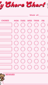 🍰 💍 secret to staying productive: Hello Kitty Chore Chart & Study Planner for Kids ✨