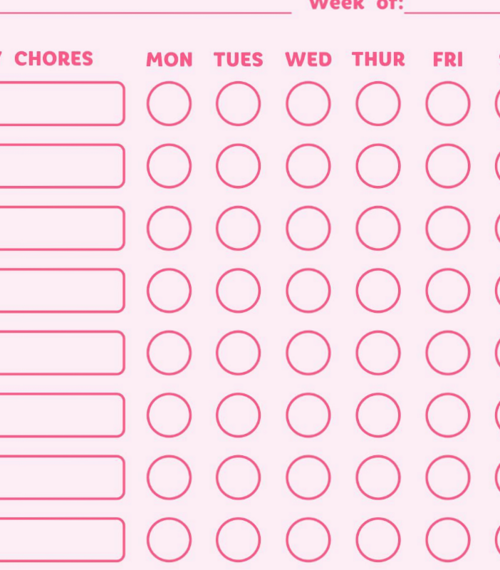 🍰 💍 secret to staying productive: Hello Kitty Chore Chart & Study Planner for Kids ✨