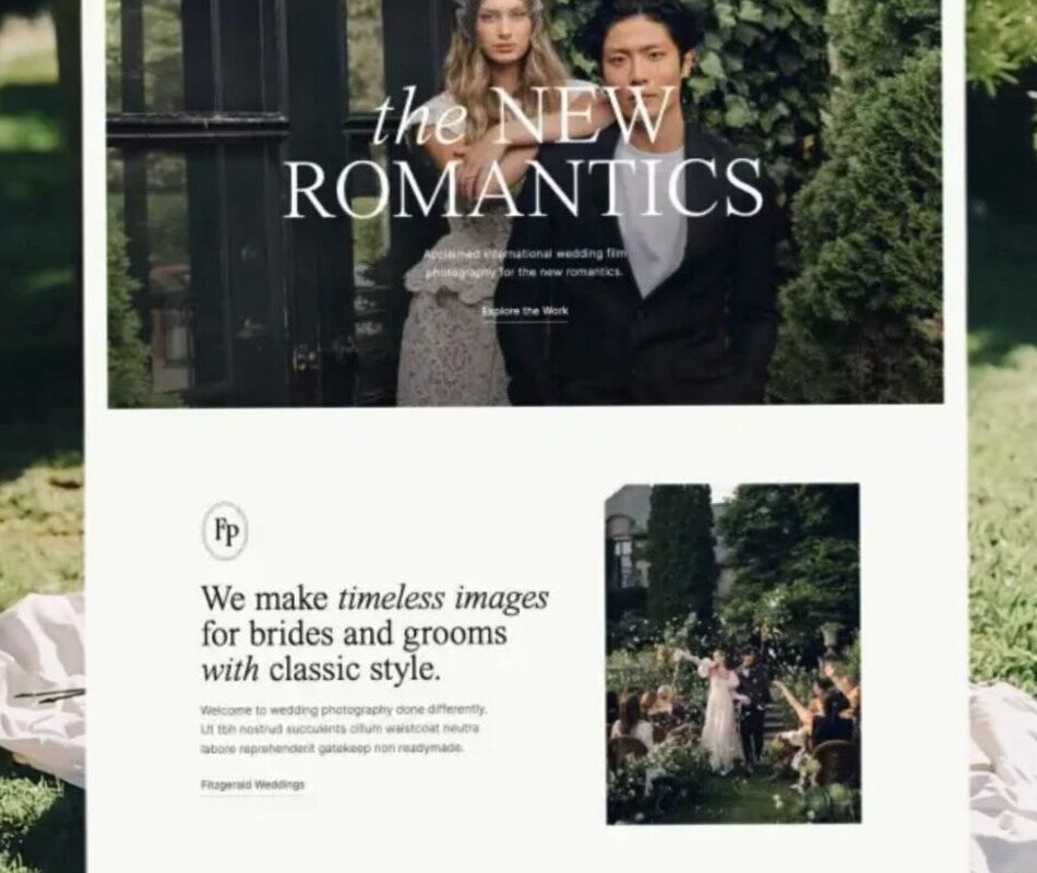 📝 📊 secret to staying productive: Elegant Website Template for Timeless Style | The Fitzgerald by TONIC