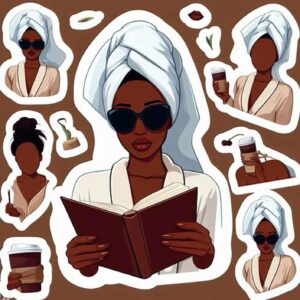 Self Care Stickers for Digital Planners & Creative Projects — 🖌️ 🖌️ dream life manifestation