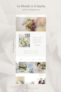 Showit Floral Design | Justine — Brand & Webdesigner — 🌈 🌈 romanticize your routine