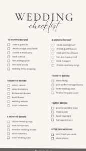 Simple Wedding Checklist: Plan Your Dream Day with Ease — 📍 📍 seamless organization hack