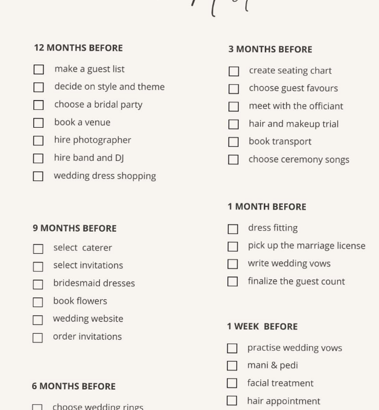 Simple Wedding Checklist: Plan Your Dream Day with Ease — 📍 📍 seamless organization hack