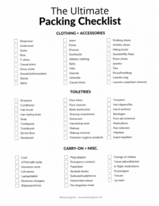 Smart Packing Tips for a Stress-Free Vacation — 🎀 🕯️ romanticize your routine