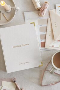 🌈 🎨 Soft White Wedding Planner | Digital Design & Creative Assets | romanticize your routine