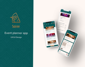 Soiree Event Planner App — Mahsa Aqaei | Digital Design & Creative Assets — 📌 📁 stay inspired all year long