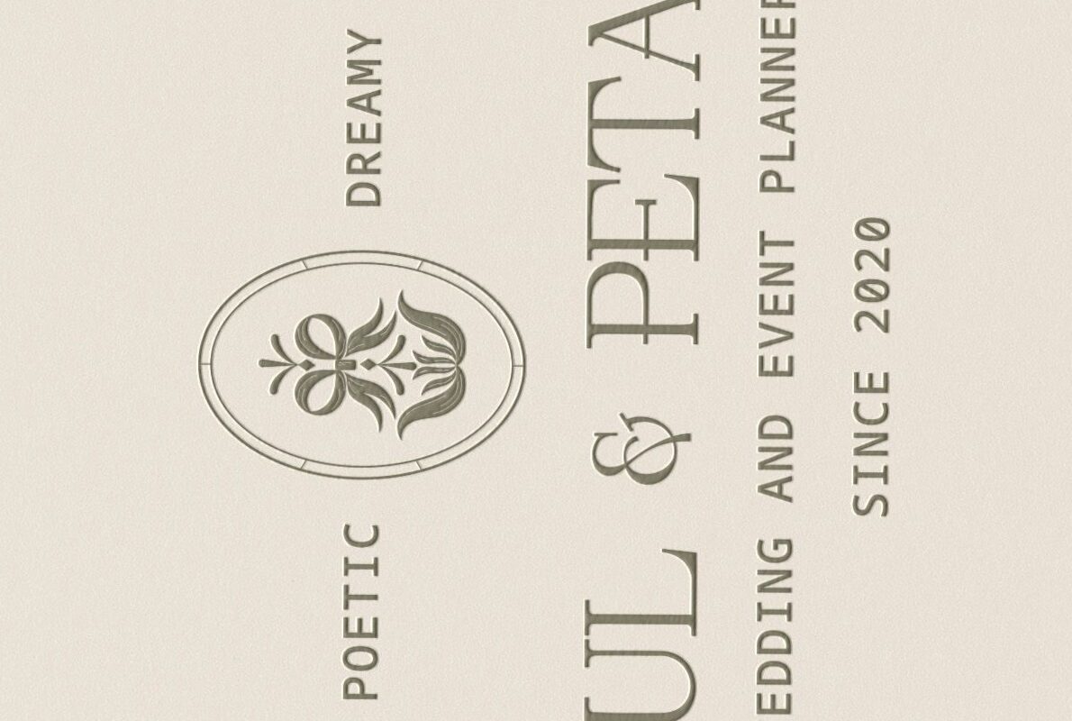 Sophisticated Logo Design for Wedding & Event Planners | Brand Design by Blossom Studio — 🖌️ 🌈 romanticize your routine