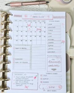 🍰 💍 Spring Plans Digital Design Planner Assets | stay inspired all year long