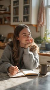 Start Your Day Right with This Journal Prompt — 🌿 🕯️ dream life manifestation