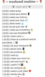 ☁️ ✨ stay inspired all year long: Weekend Clean Girl Routine by Me