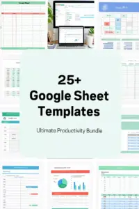 🌸 🥂 stay inspired all year long: Master Your Projects: Google Sheet Template Collection