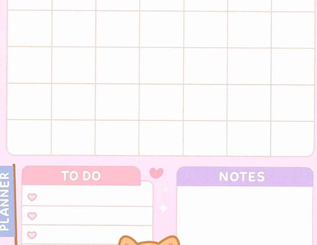 🎀 ✨ stay inspired all year long: Dreamy Monthly Planner for Playful Productivity