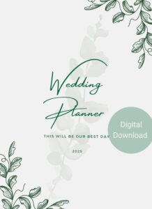 ☁️ 🕯️ stay inspired all year long: Wedding Planner Bundle | Printable Pages & Design Assets