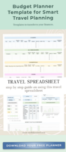 🎨 🖌️ stay inspired all year long: Smart Travel Budget Planner Template for Effortless Trip Budgeting