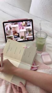 🤍 🌿 stay inspired all year long: Space-Themed Digital Planner Assets