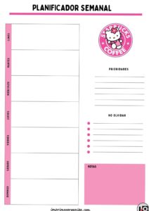 📌 📅 stay inspired all year long: Planificadores Semanales PDF Gratis para Imprimir