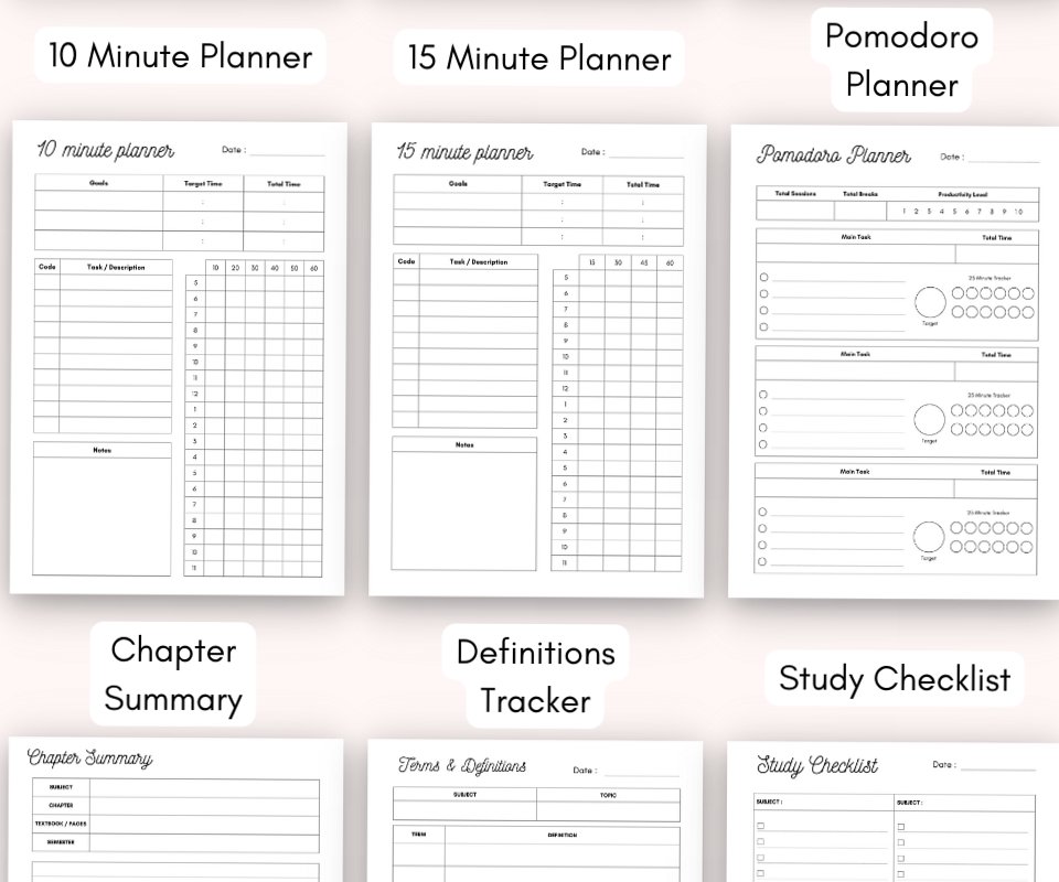 🎀 🌿 stay inspired all year long: Weekly Planner Organization for Student Success
