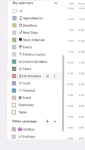 🪄 🌈 stay inspired all year long: Google Calendar Scheduling 2023: University Student Digital Planner for Android