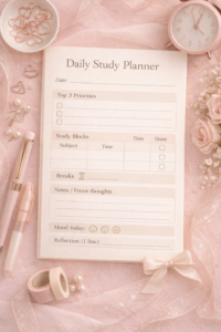 🖇️ 📝 stay inspired all year long: Aesthetic Study Planner | Digital Design & Creative Planner Assets