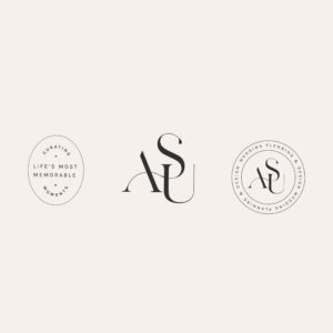 📁 📅 stay inspired all year long: Soft-Toned Logo Design for Wedding Planners | Wind & Wave